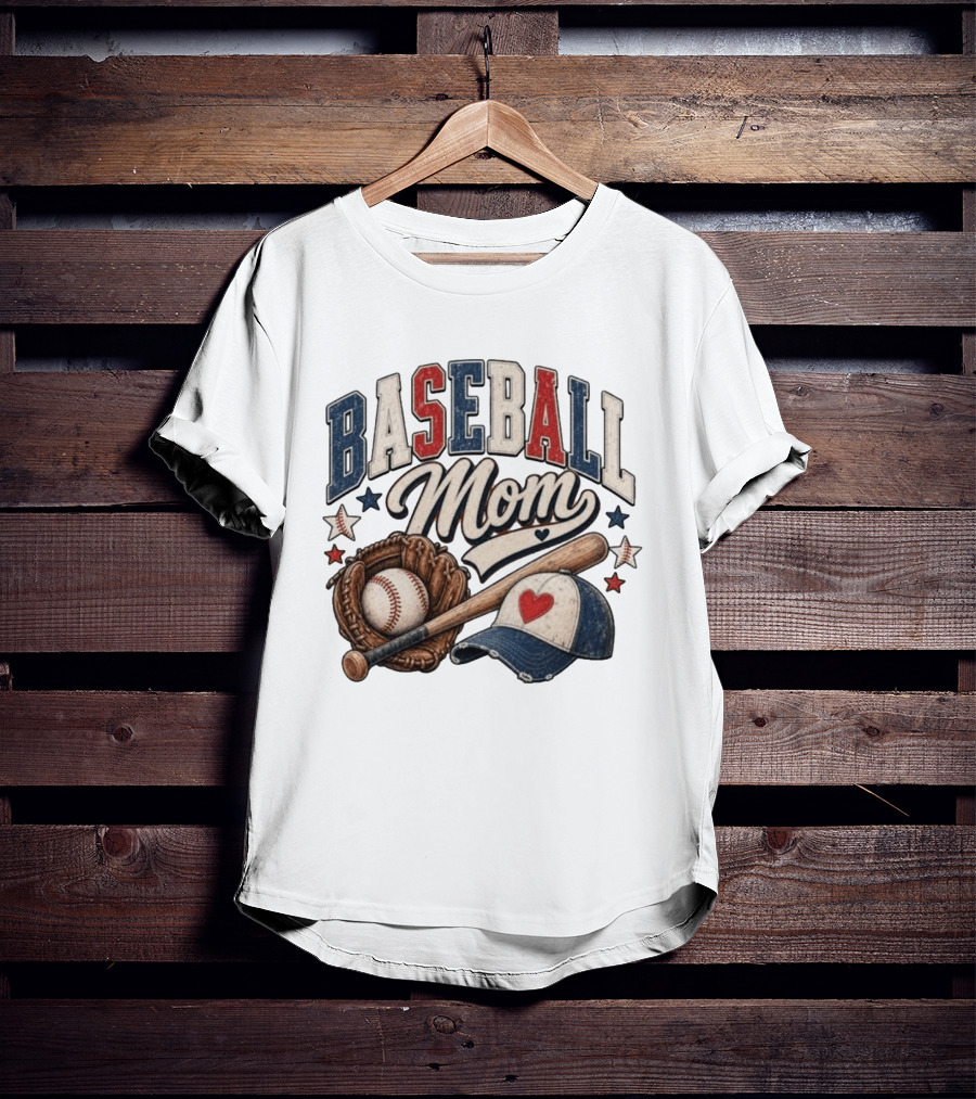 Baseball Mom Season Sports T-Shirt