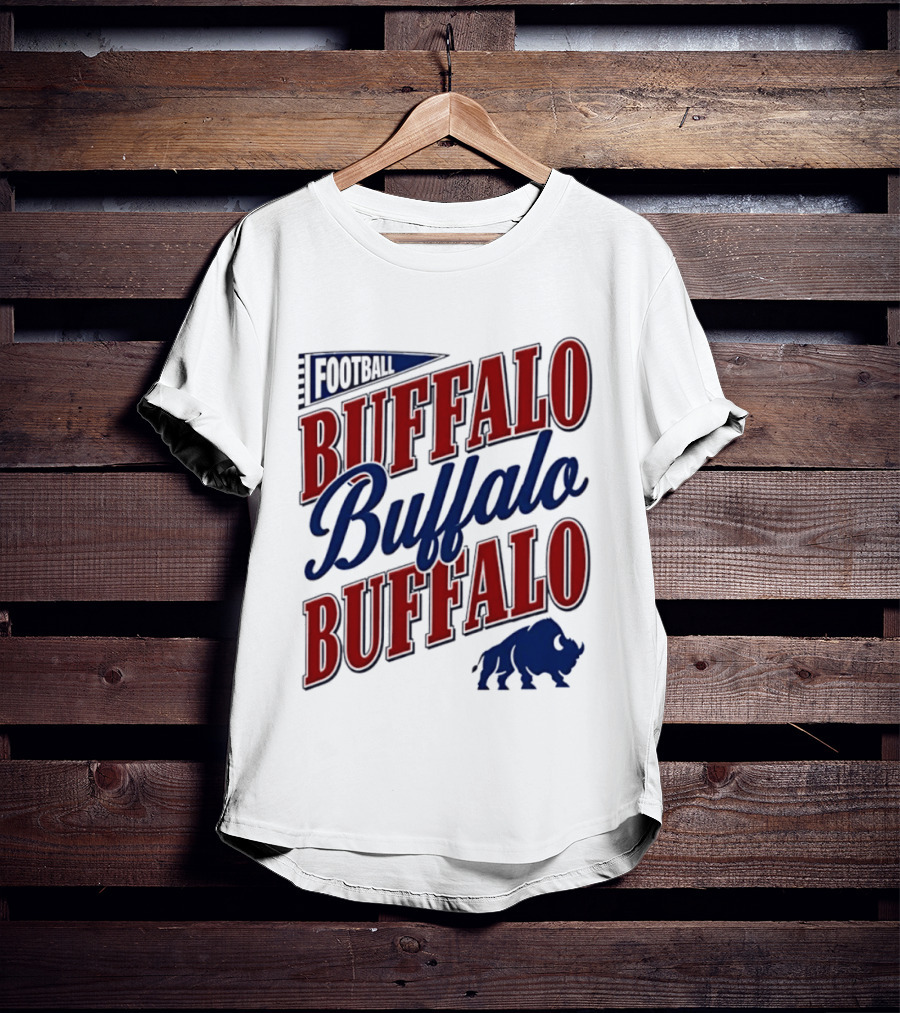 Buffalo Buffalo Buffalo Football T-Shirt