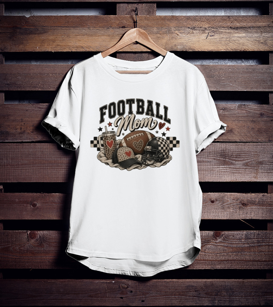 Football Mom Season Sports T-Shirt