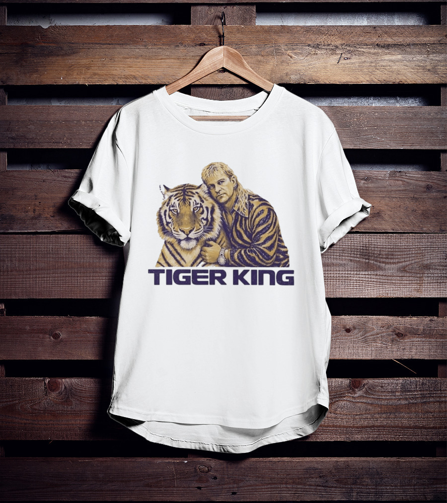 Joe Exotic Tiger King Netflix Big Cat Carole Baskin T-Shirt