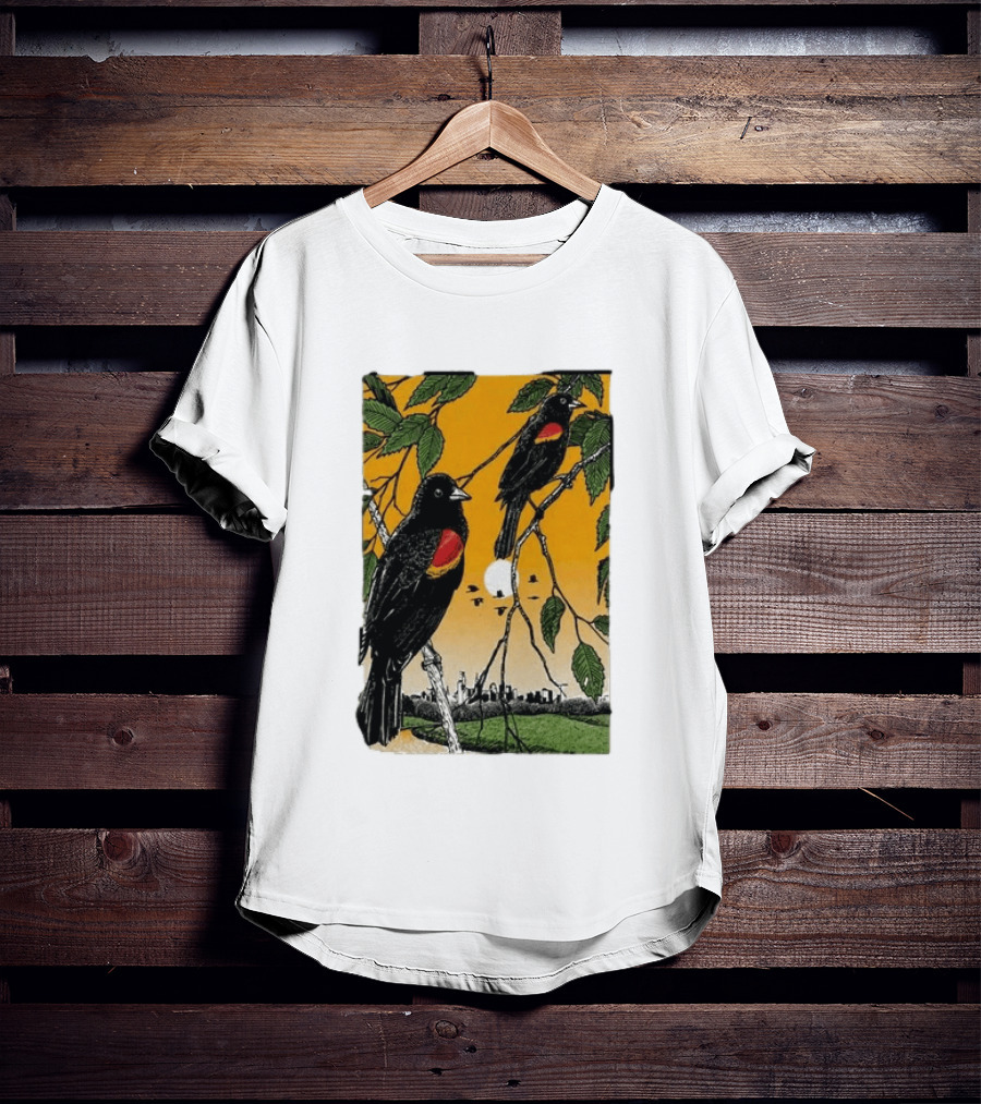Gregory Alan Isakov Philadelphia August 21 2026 Red Winged Blackbirds City Skyline T-Shirt