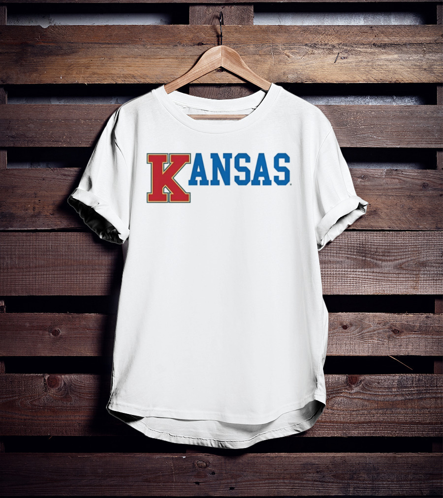 Kansas Jayhawks NCAA College Basketball KANSAS T-Shirt