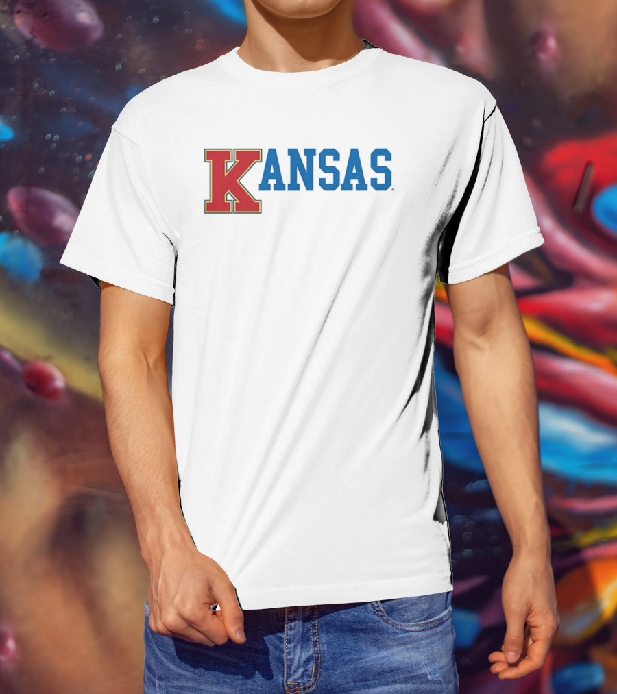 Kansas Jayhawks NCAA College Basketball KANSAS T-Shirt