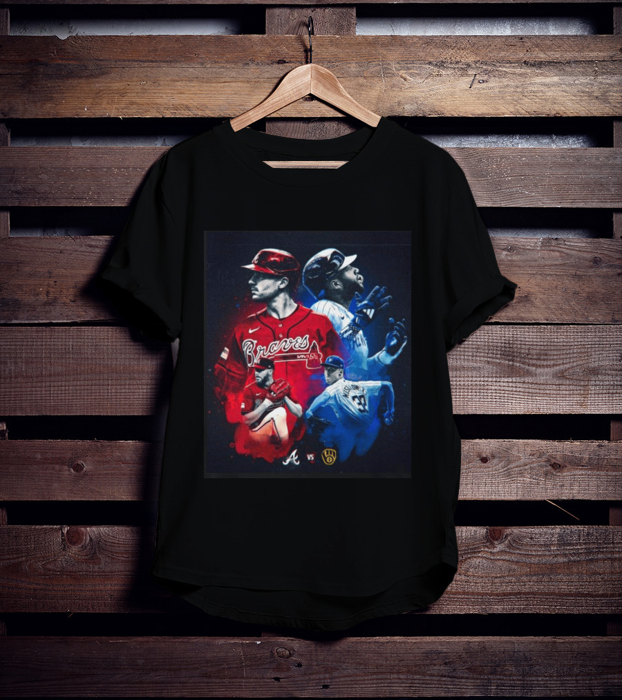Braves Vs Brewers Showdown Chris Sale Jacob Misiorowski Pitching Duel In Milwaukee T-Shirt