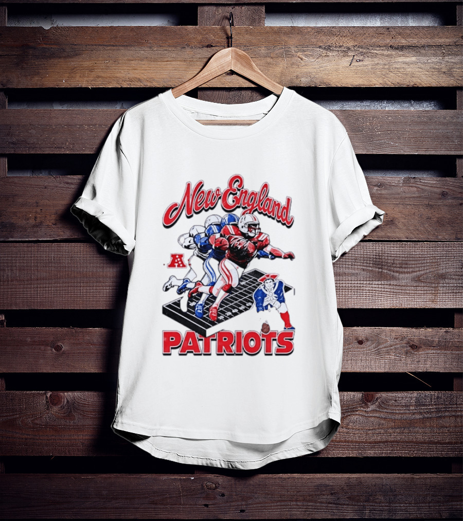 New England Patriots Football Player Action AFC T-Shirt