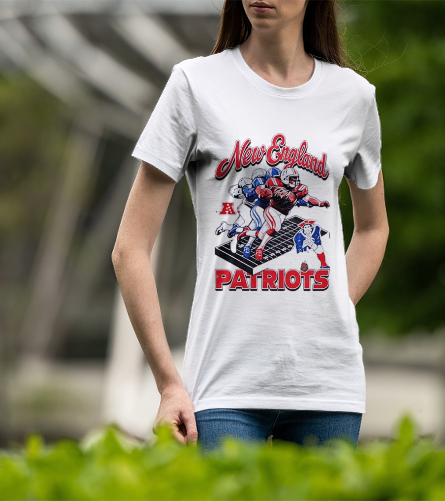 New England Patriots Football Player Action AFC T-Shirt