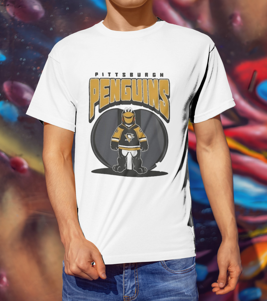 Pittsburgh Penguins Iceburgh Mania NHL 2026 Mascot Fan T-Shirt