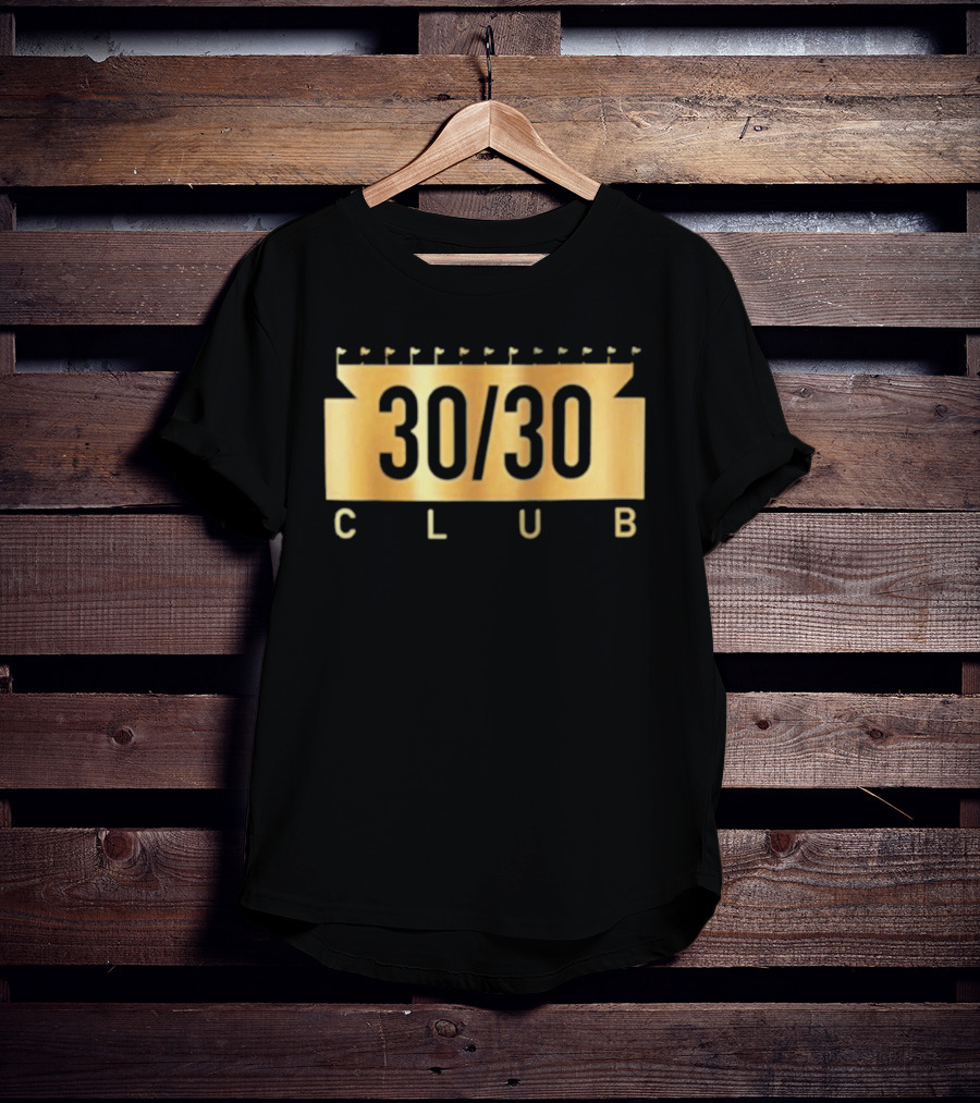 30 30 Club Ballparks Stadium Flags Collection T-Shirt