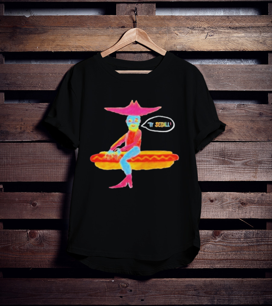 Ty Segall Hotdog Cowboy Surreal Western T-Shirt