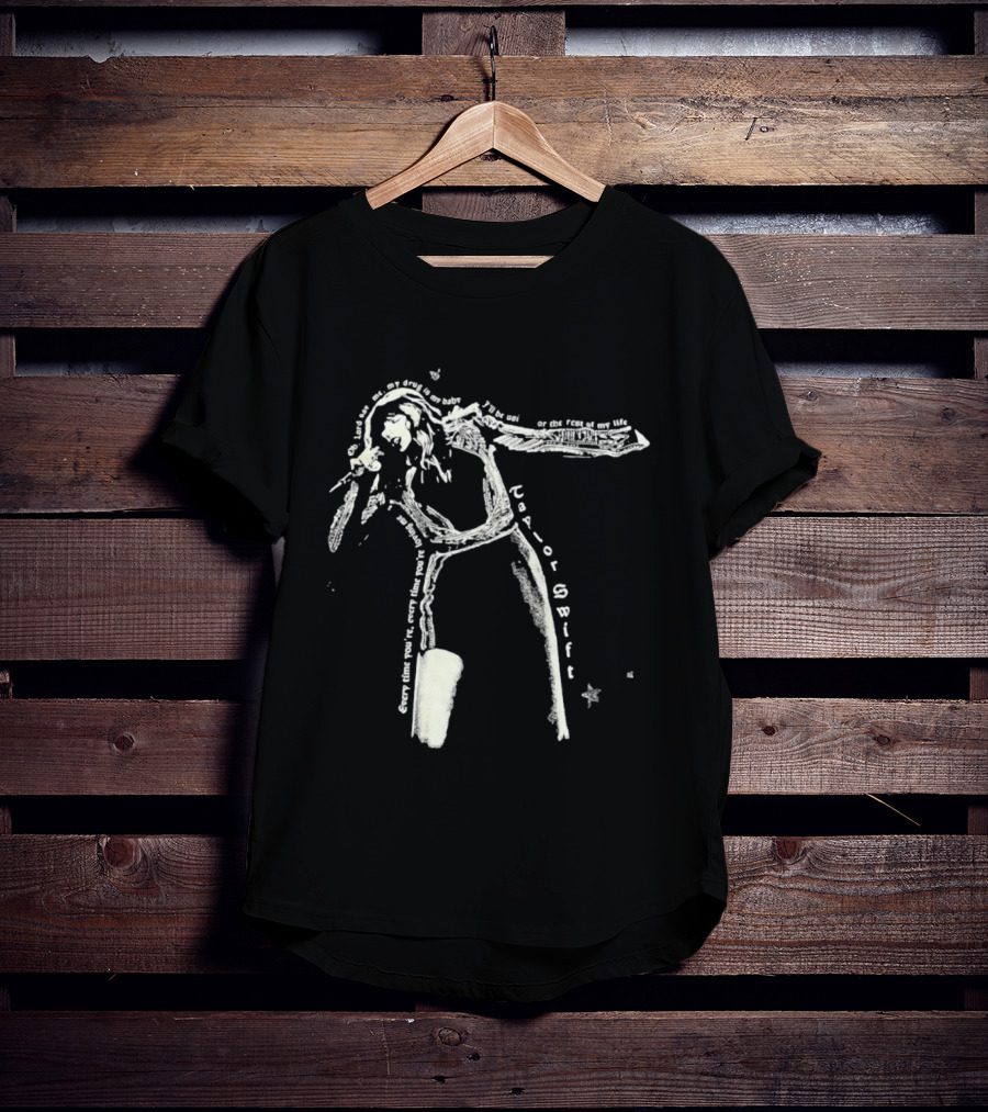 Save Me My Drug Is My Baby Lyric Taylor Swift Stars T-Shirt
