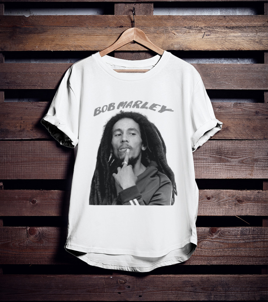Bob Marley Iconic Pose Jumbo T-Shirt