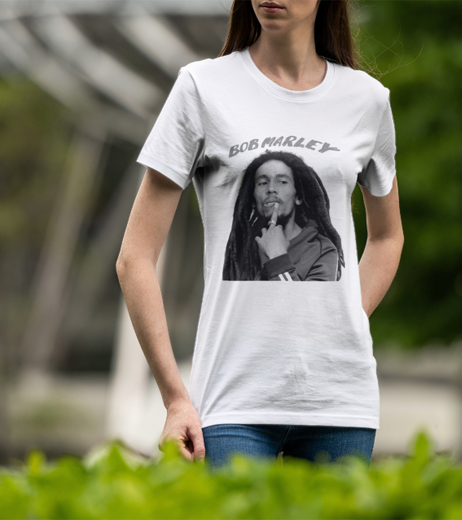 Bob Marley Iconic Pose Jumbo T-Shirt