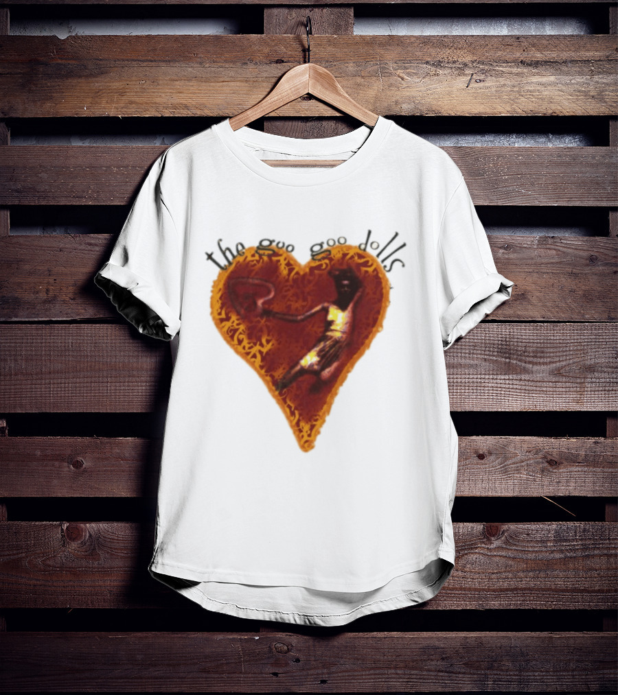The Goo Goo Dolls Dizzy Up The Girl Heart Basketball Player T-Shirt