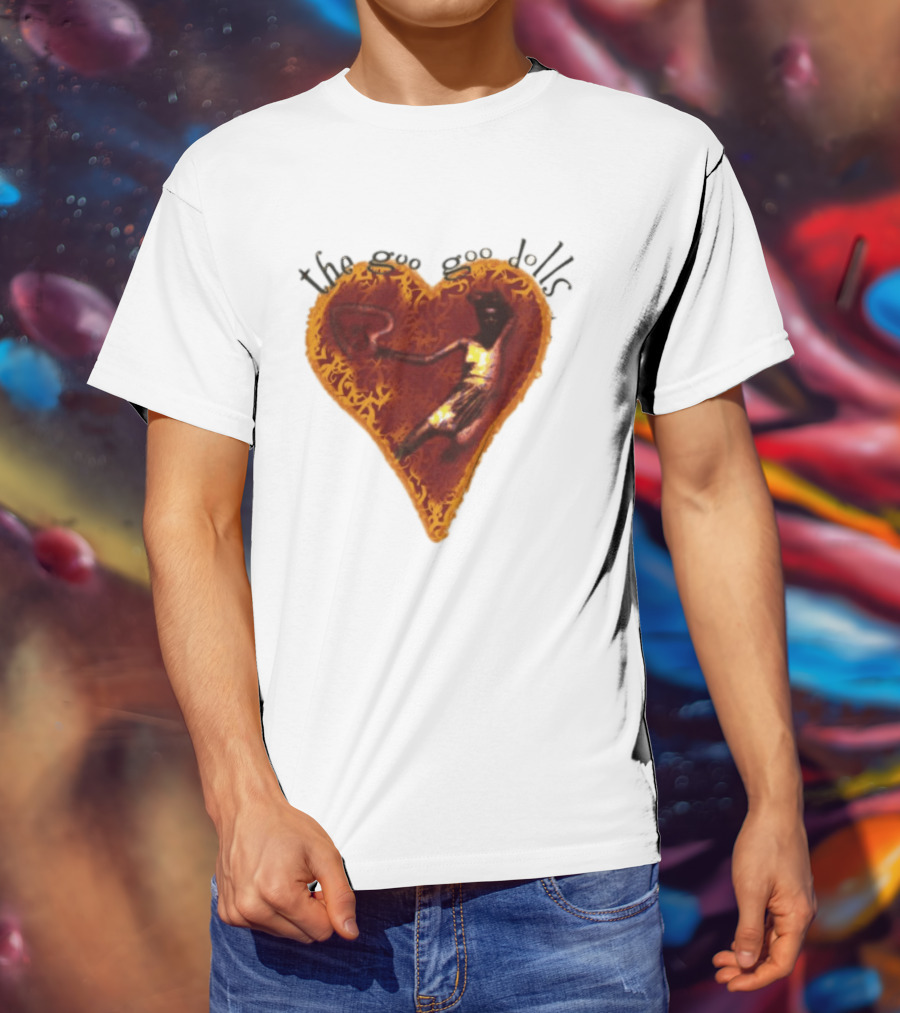 The Goo Goo Dolls Dizzy Up The Girl Heart Basketball Player T-Shirt