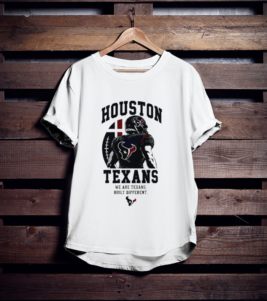 Houston Texans We Are Built Different Football Pride T-Shirt