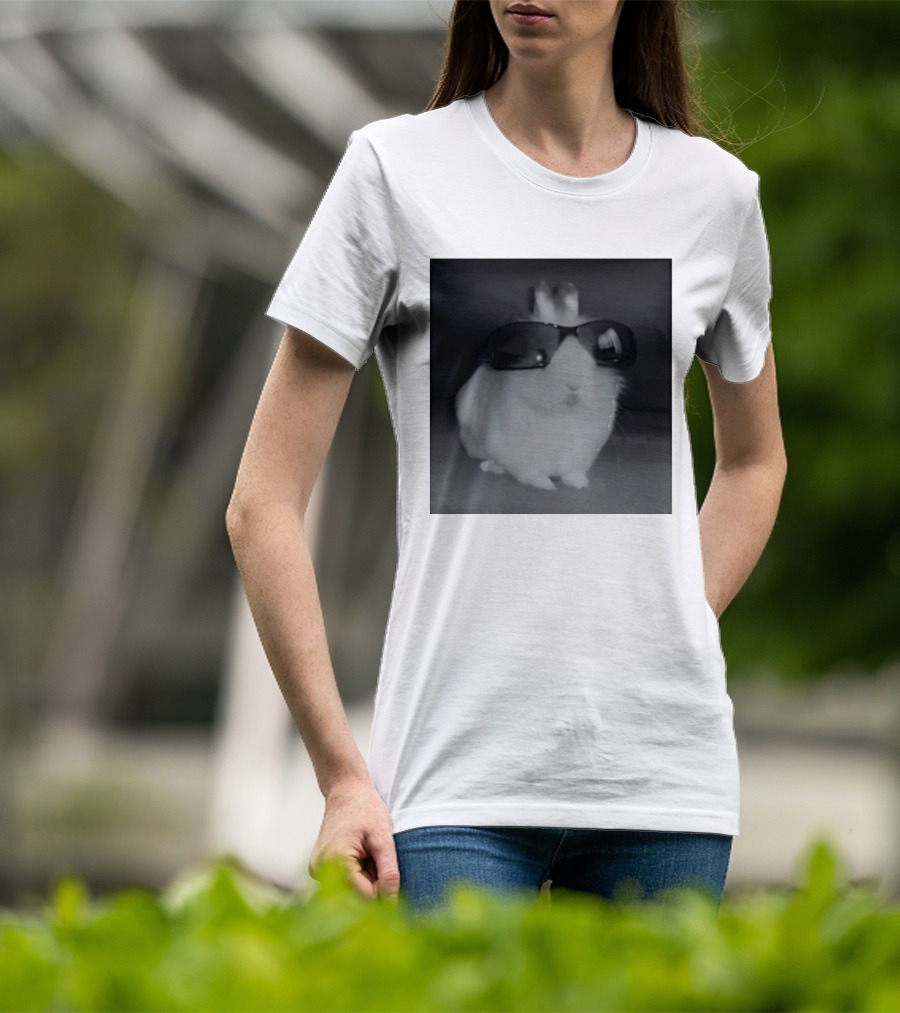 It's Such A Fucked Situation Bunny In Sunglasses Cute Funny Rabbit Wearing Shades T-Shirt