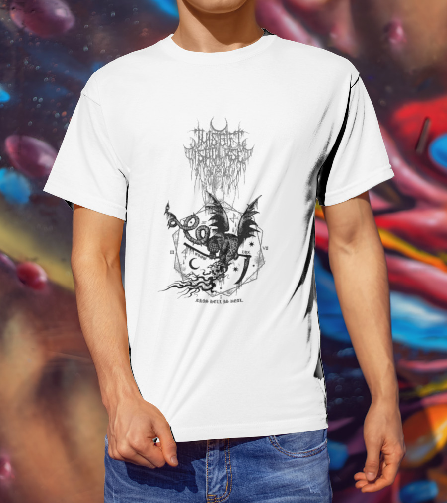 Tnor This Gift Is A Curse Black Metal White Death T-Shirt