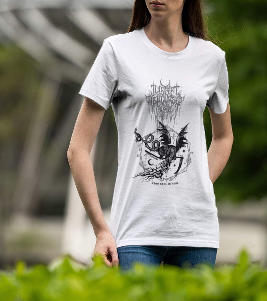 Tnor This Gift Is A Curse Black Metal White Death T-Shirt