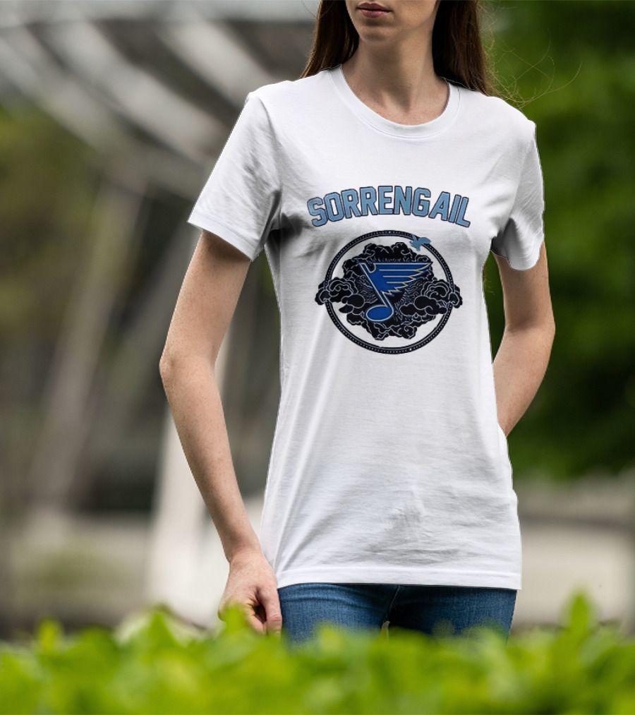 St Louis Blues Sorrengail Fourth Wings Collaboration T-Shirt