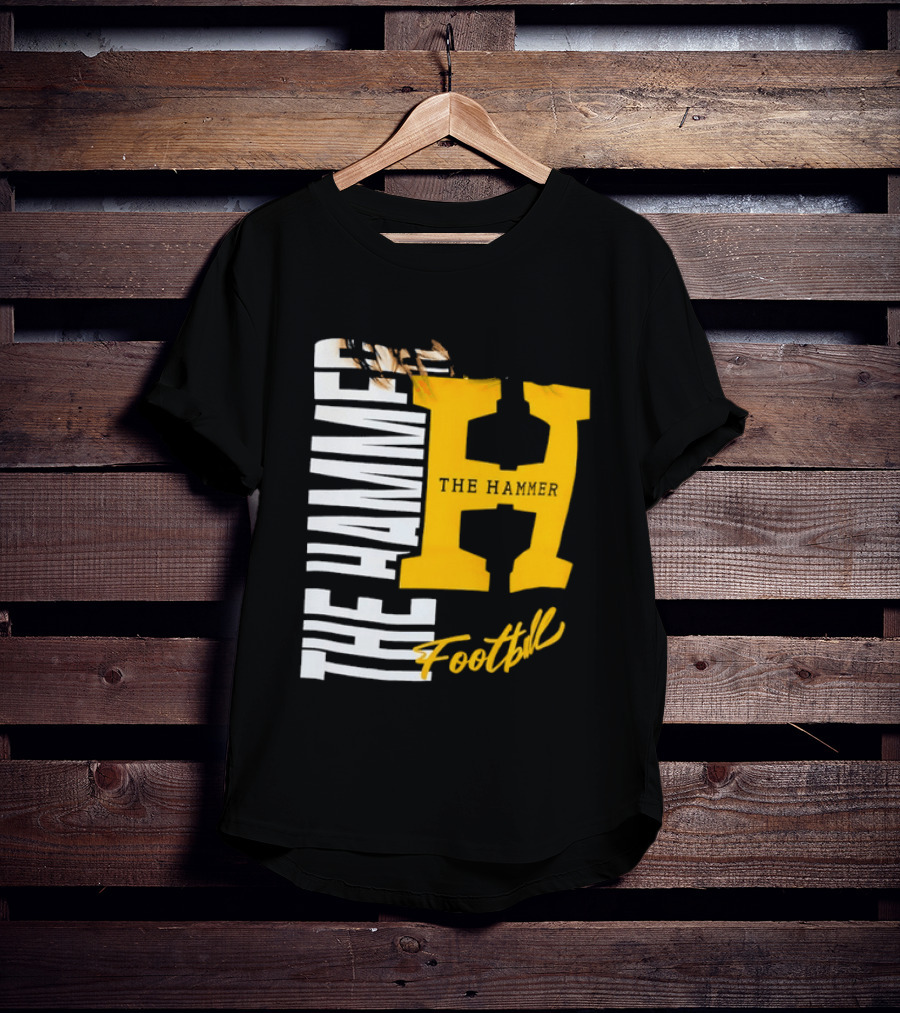 The Hammer H Athletic Football Team T-Shirt