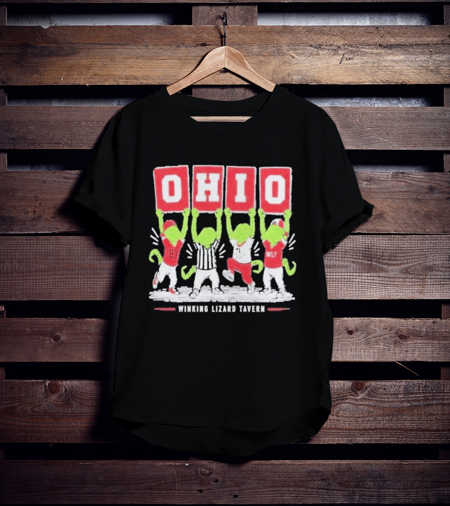 Ohio Winking Lizard Tavern Football Celebration T-Shirt