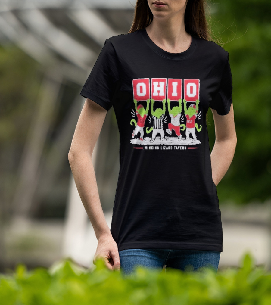Ohio Winking Lizard Tavern Football Celebration T-Shirt