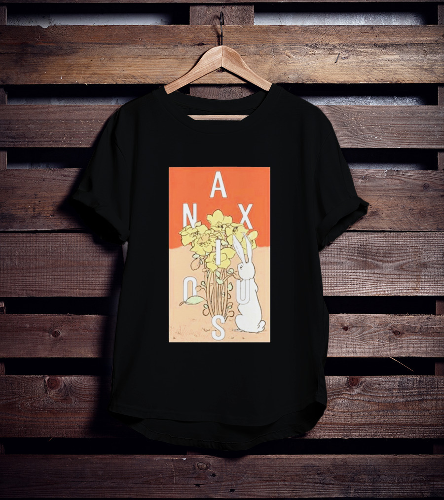Anxious Tour 2026 Bouquet And Rabbit Summer Fall T-Shirt