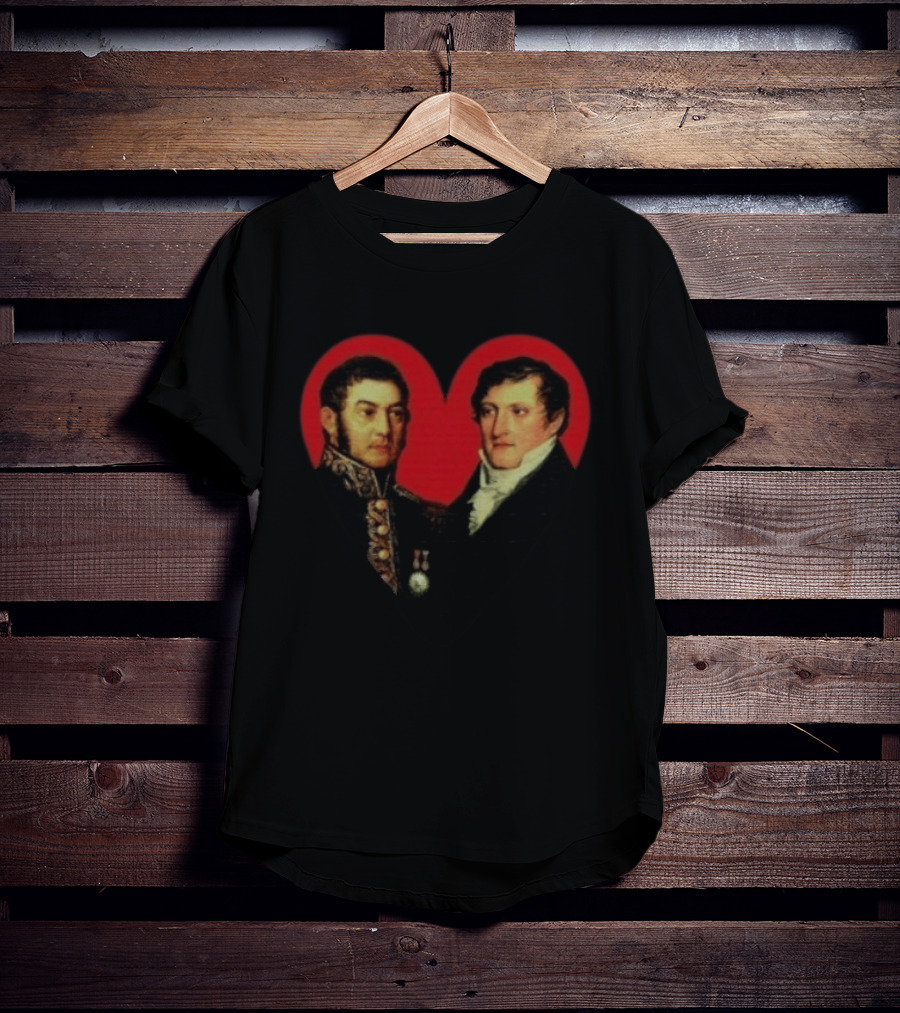 Indastudio Store Belgrano San Martin Heart T-Shirt