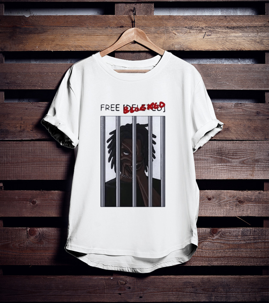 Free Blocked The Commissary Villain Dept Character Behind Bars T-Shirt