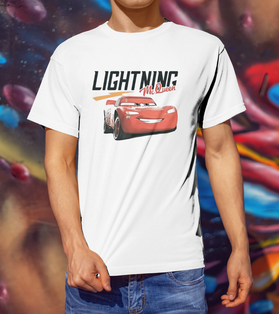 Lightning McQueen 95 Custom Built Piston Cup Racer T-Shirt