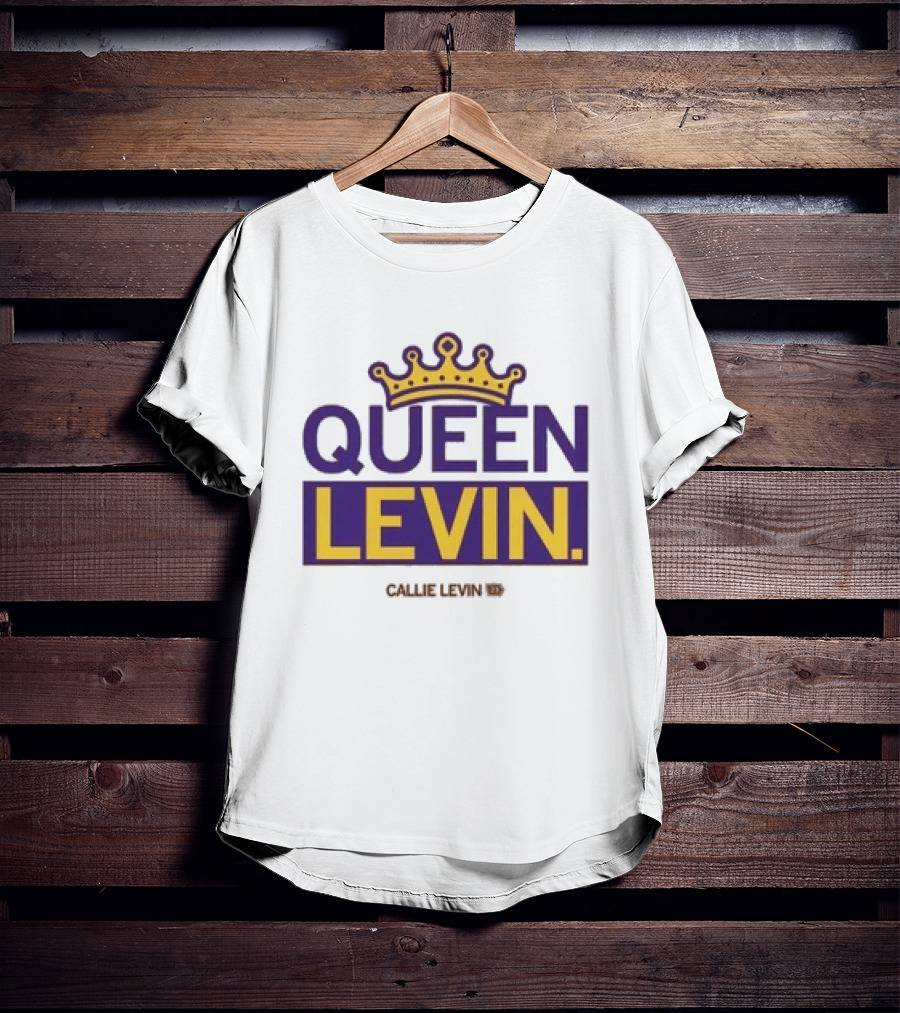 Queen Callie Levin Iowa Hawkeyes Crown T-Shirt