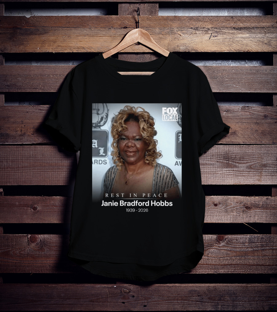 Rest In Peace Janie Bradford Hobbs 1939 2026 T-Shirt