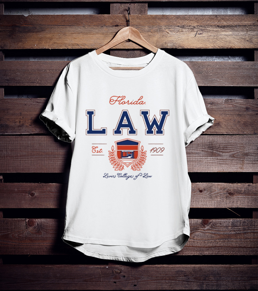 Florida Levin College Of Law Est 1909 Gators T-Shirt