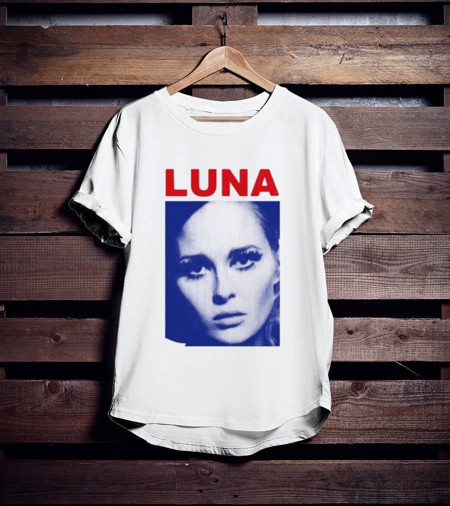 Luna Faye Retro Portrait Image T-Shirt