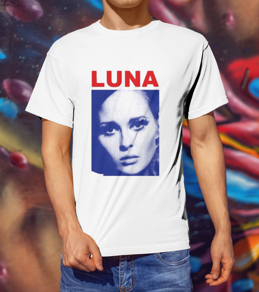 Luna Faye Retro Portrait Image T-Shirt