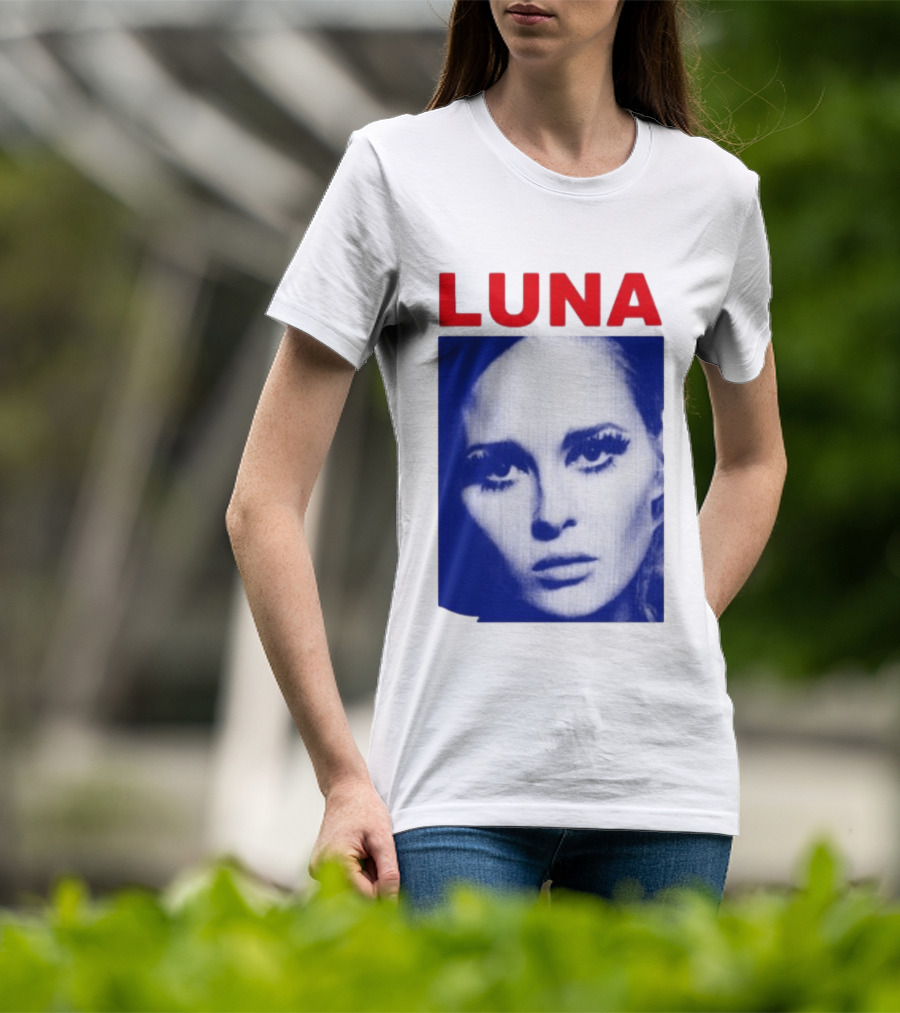 Luna Faye Retro Portrait Image T-Shirt