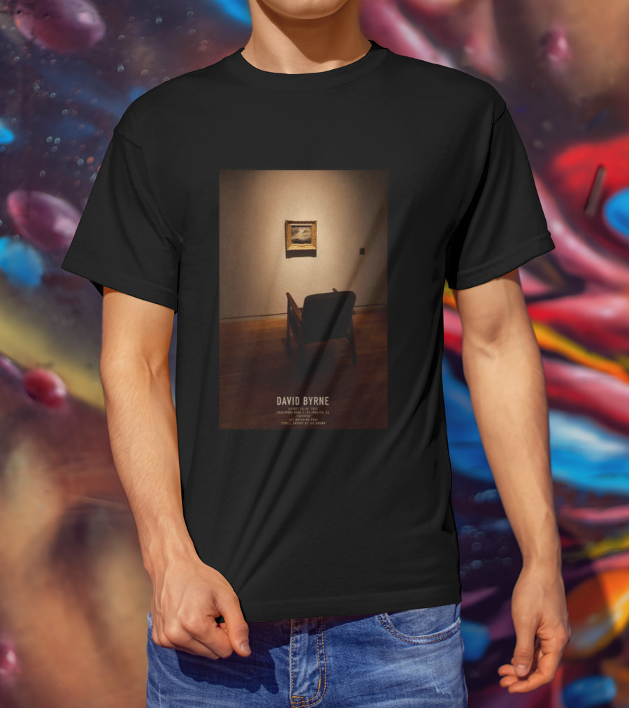 David Byrne Hollywood Pantages Los Angeles August 28 29 2026 Tour Special Guests Joe Byrne T-Shirt