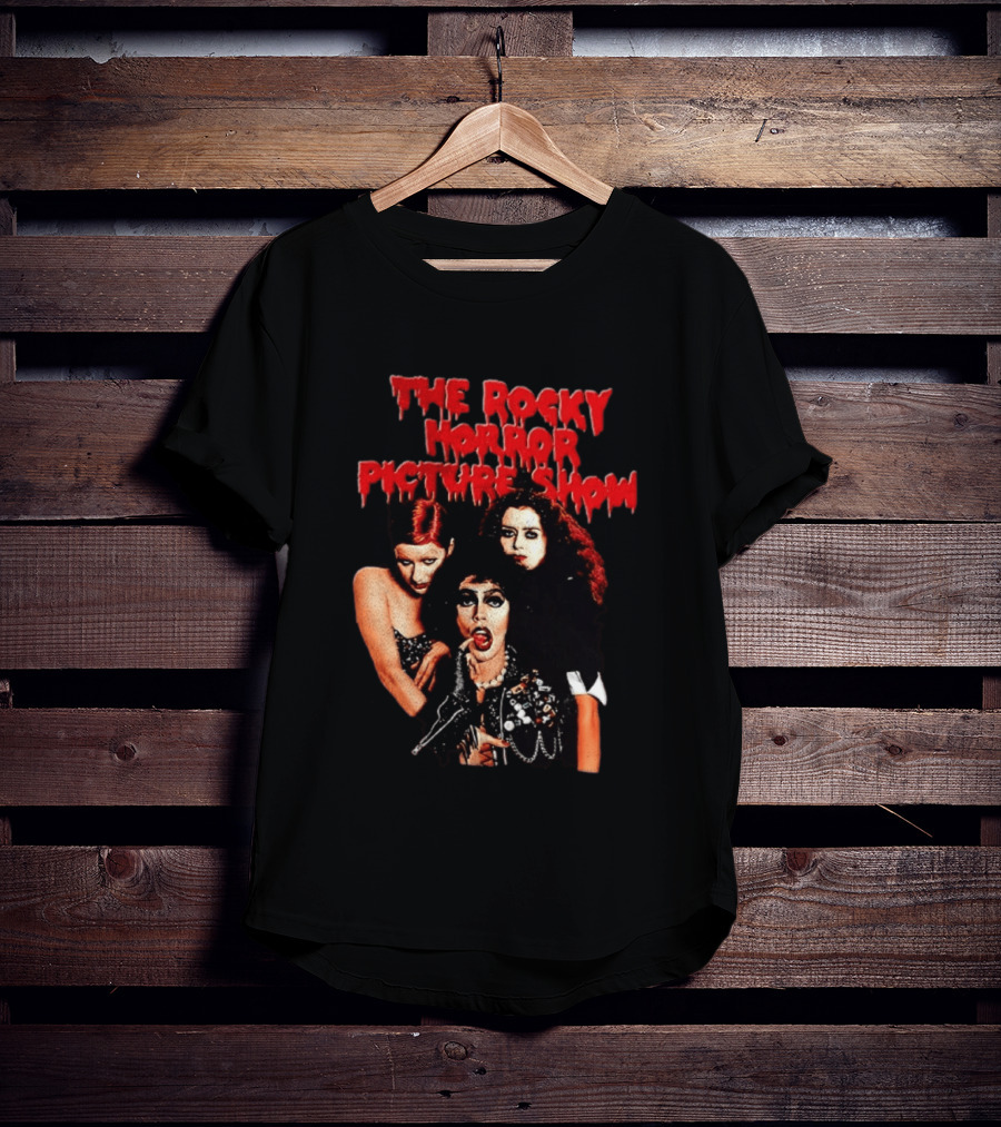 The Rocky Horror Picture Show Dr Frank N Furter Columbia Magenta T-Shirt