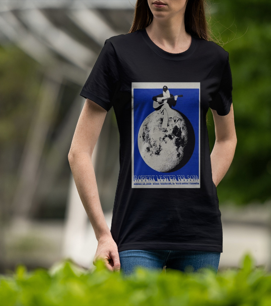Robert Lester Folsom August 29 2026 Evanston IL Space Concert With Corey Parsons T-Shirt