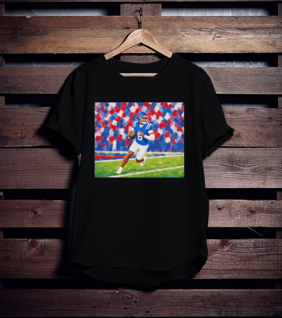 Trinidad Chambliss Quarterback No 6 University Of Mississippi Football T-Shirt