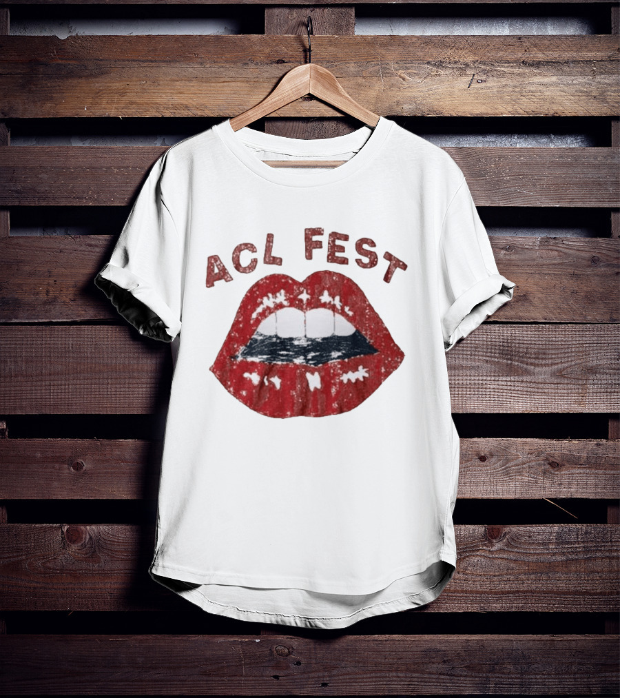 ACL Austin City Limits Fest 2026 Imogene X Willie Lips Lineup T-Shirt