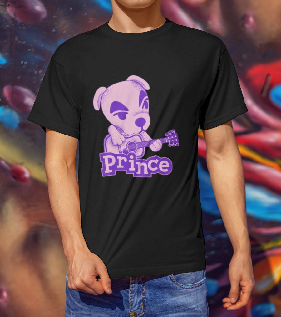 KK Slider Prince Life Is Just A Party And Parties Aren't Meant To Last Purple Guitar T-Shirt