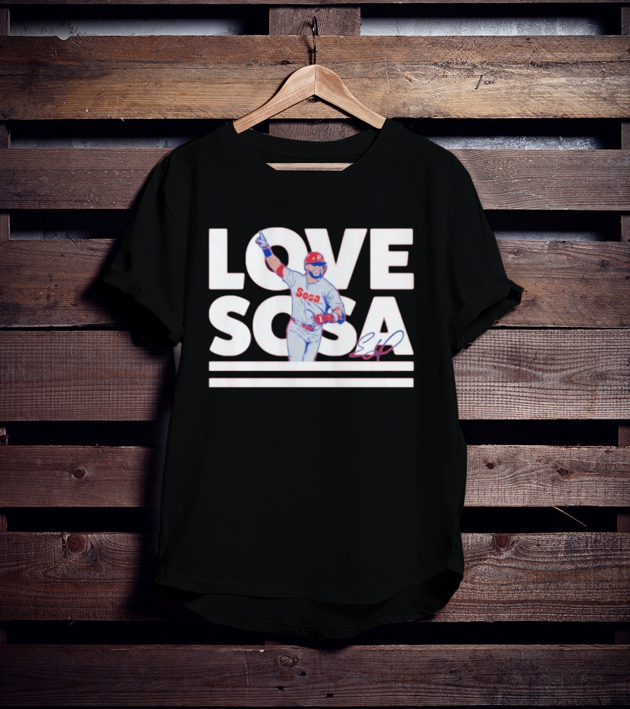 Love Sosa Edmundo Philadelphia Phillies Signature Celebration T-Shirt