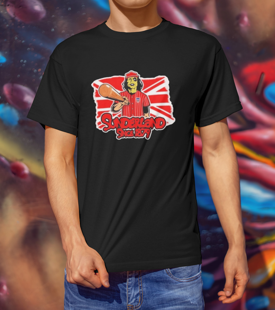 Sunderland Since 1879 Warrior Football Soccer Union Jack T-Shirt