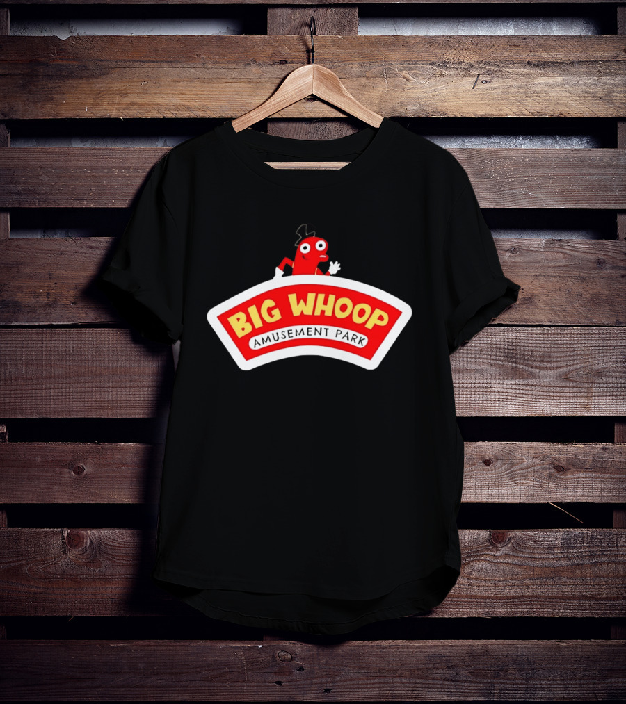 Big Whoop Amusement Park Secret Of Monkey Island T-Shirt