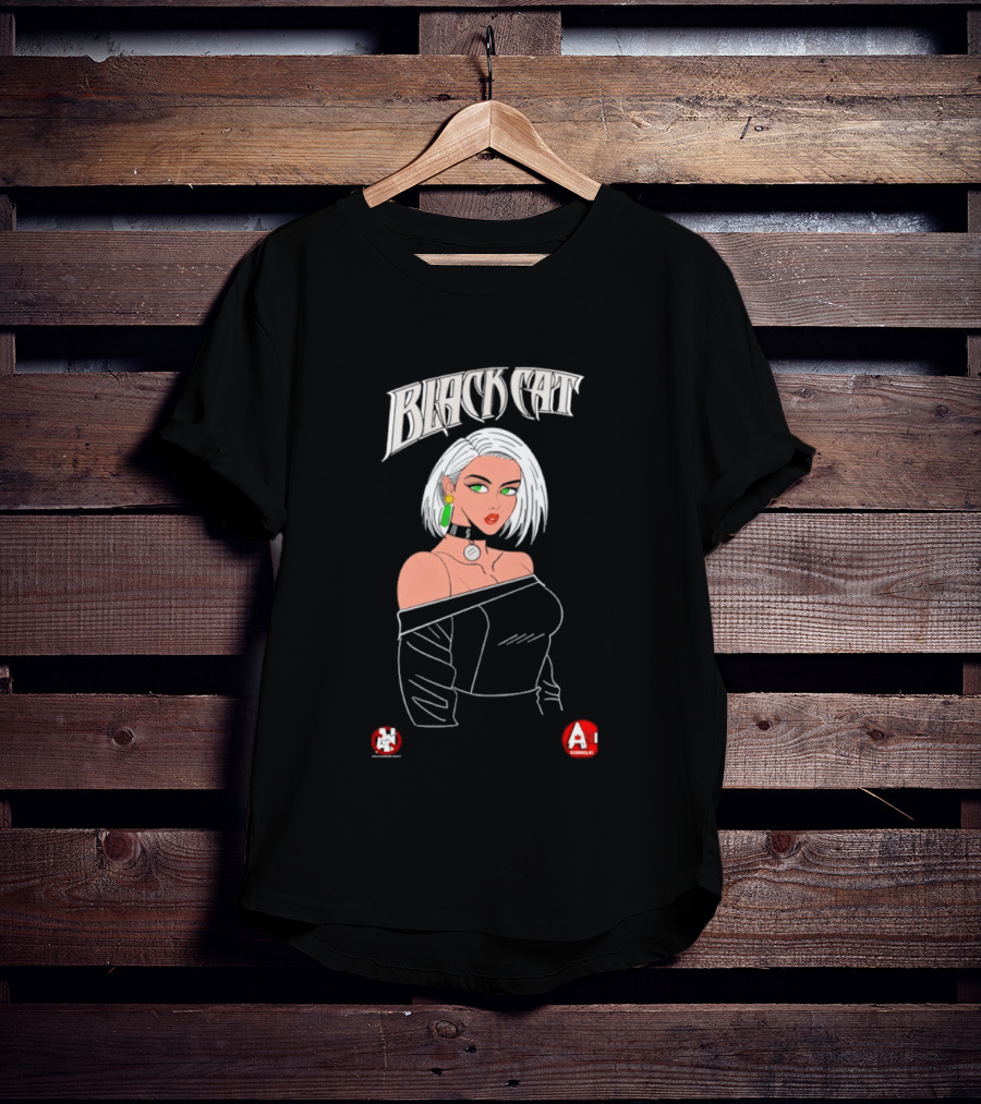 Black Cat Marvel Felicia Hardy Character Comic T-Shirt