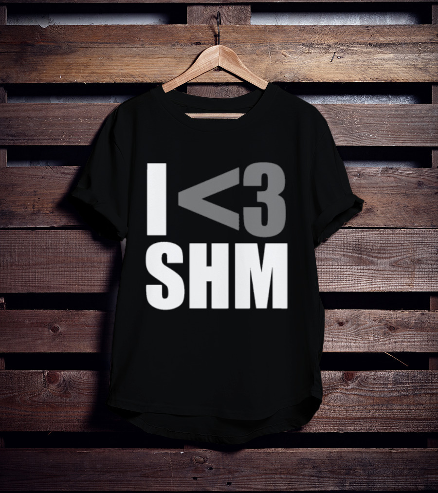 I Love Swedish House Mafia SHM Enthusiast Black T-Shirt