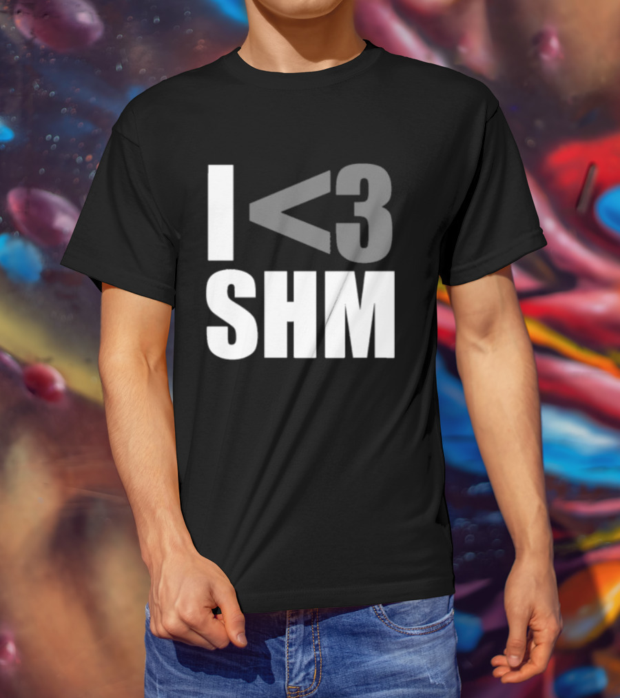 I Love Swedish House Mafia SHM Enthusiast Black T-Shirt