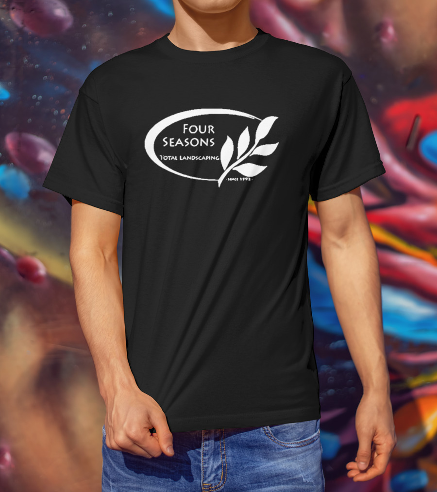 Four Seasons Total Landscaping Since 1992 Leaf T-Shirt