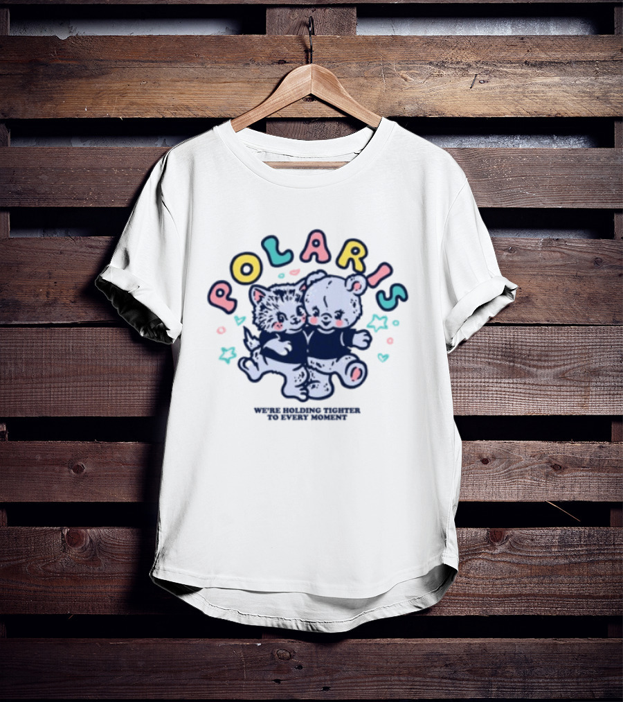 POLARIS Armada Store Cute Bear And Kitten T-Shirt
